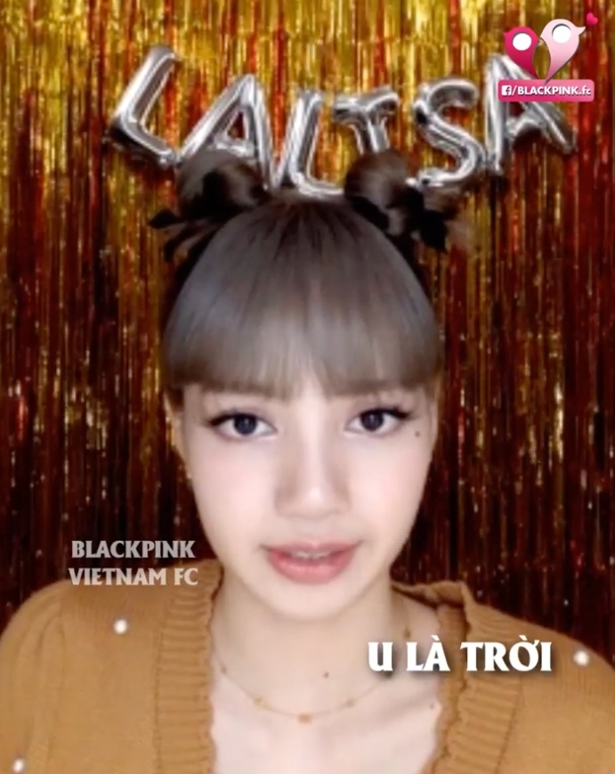Lisa bắt trend Gen Z Việt Nam nói 'U là trời' cực chuẩn  khiến fan không thể nhịn cười - ảnh 1