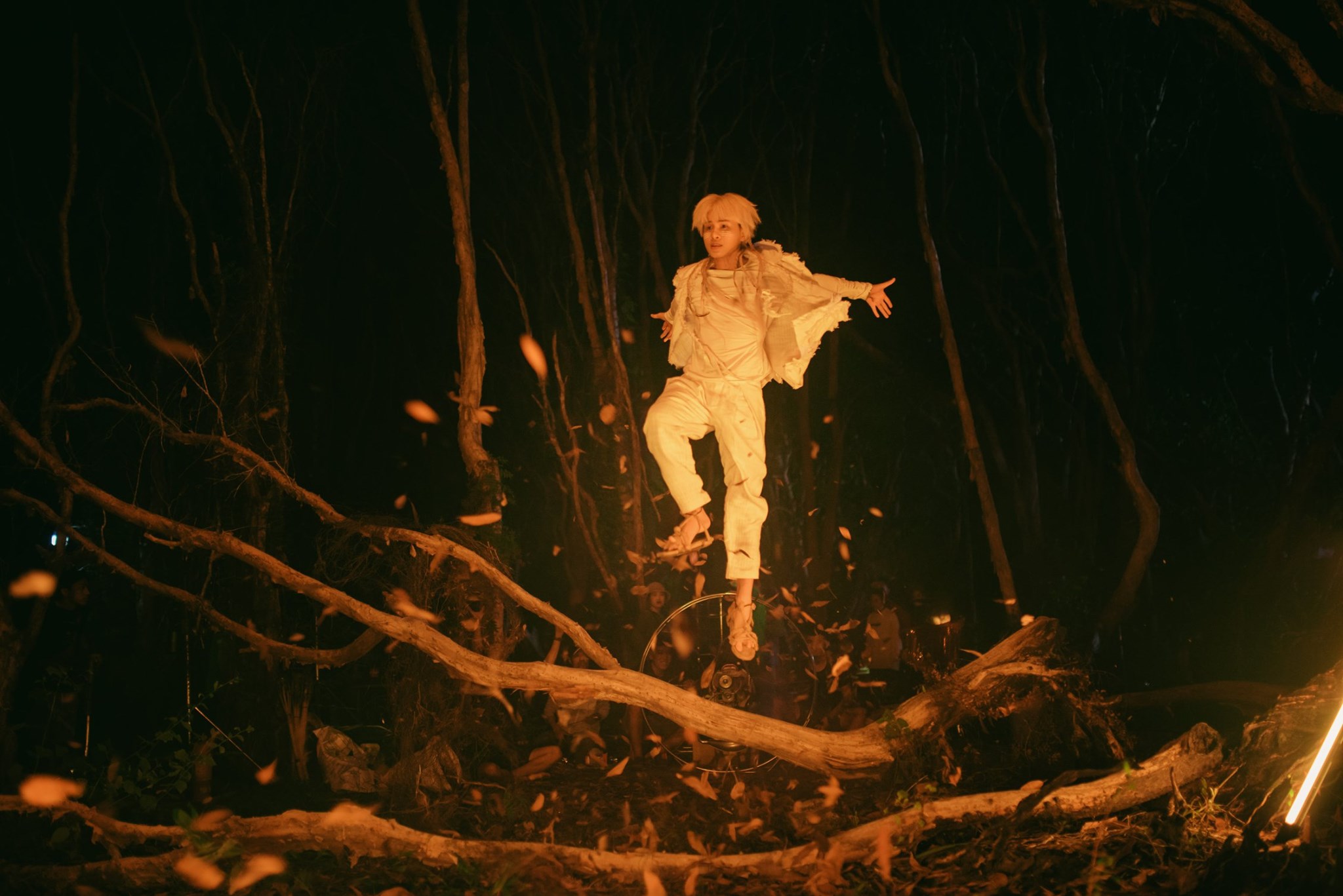 MV mới của Jack được quay trên nền rừng bị cháy của một ê-kíp bất cẩn trước đó để lại - ảnh 2