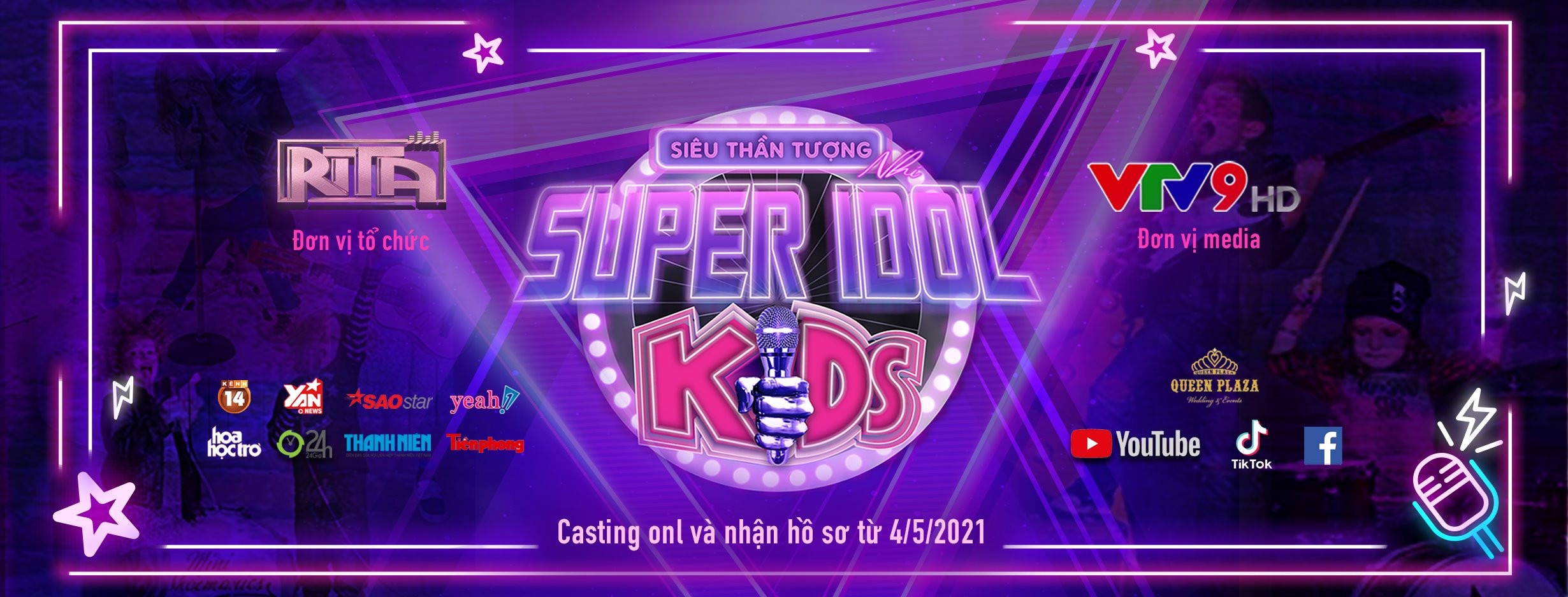 Mẫu nhí xứ Thanh gây chú ý ở vòng casting online Super Idol Kids