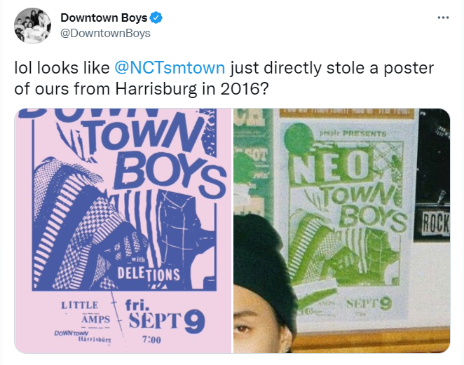Vừa tung poster ảnh, NCT 127 đã bị ban nhạc Mỹ tố dùng hàng đạo nhái