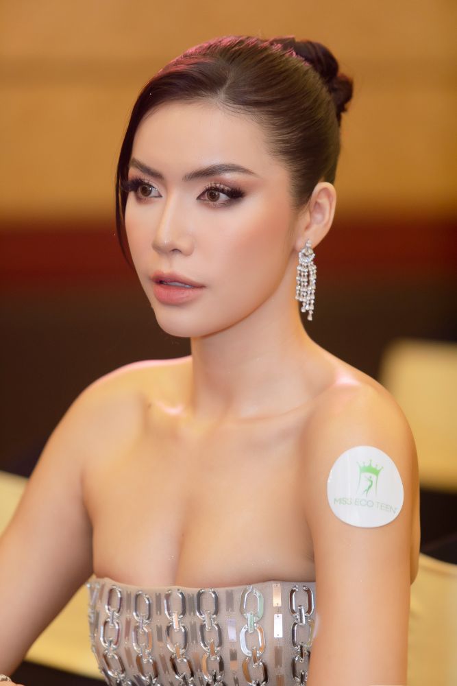 Minh Tú làm HLV cho Hoa hậu nhí Vũ Huyền Diệu tại Miss Eco Teen International dự thi tại Ai Cập - ảnh 3
