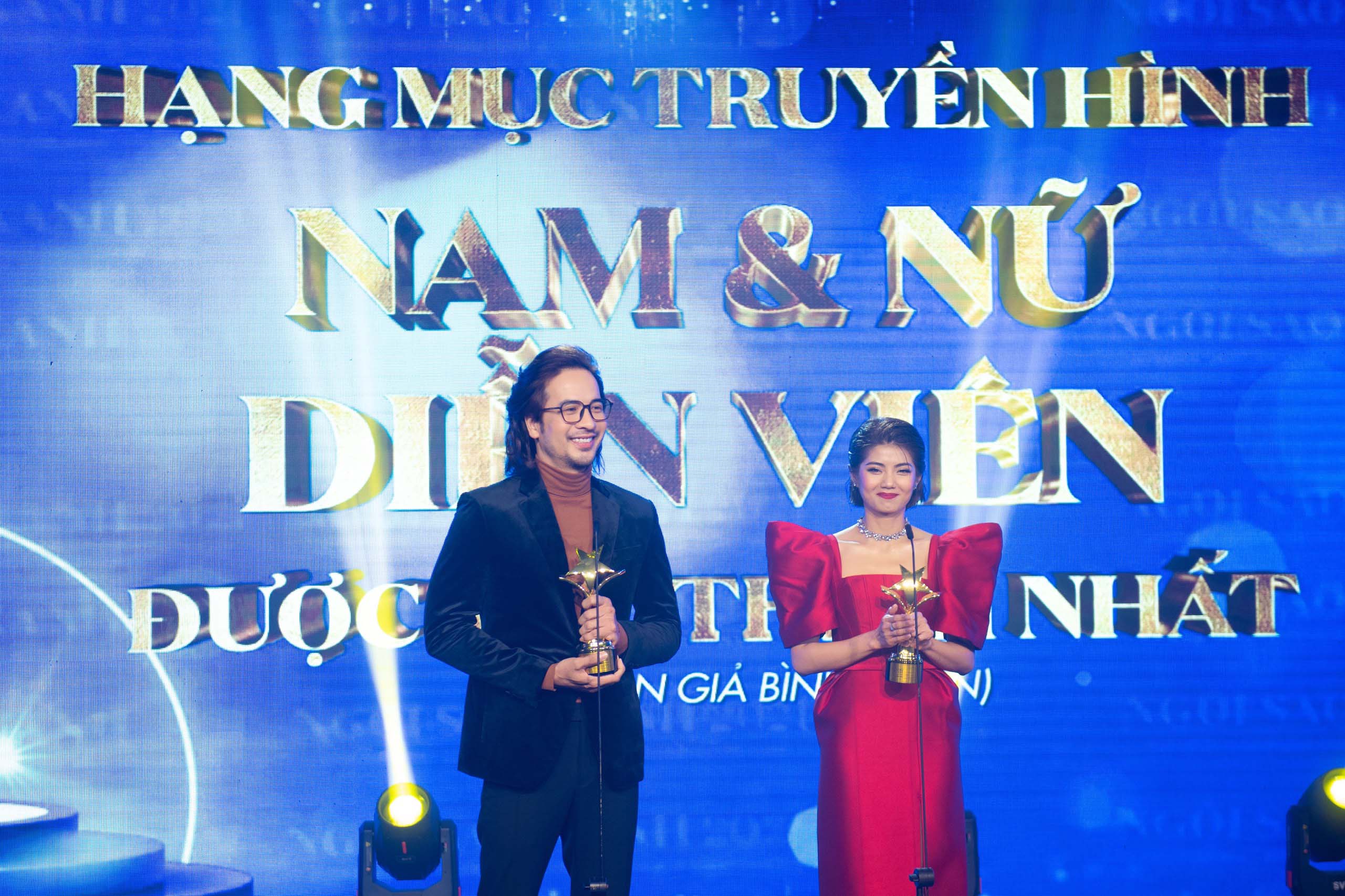 Đoàn Minh Tài giành giải Nam  diễn viên truyền hình được yêu thích nhất giải thưởng Ngôi sao xanh lần 8 