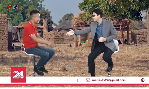 Quang Linh Vlogs bất ngờ xuất hiện trên VTV, chia sẻ về dự định mang hạt lúa giống sang châu Phi