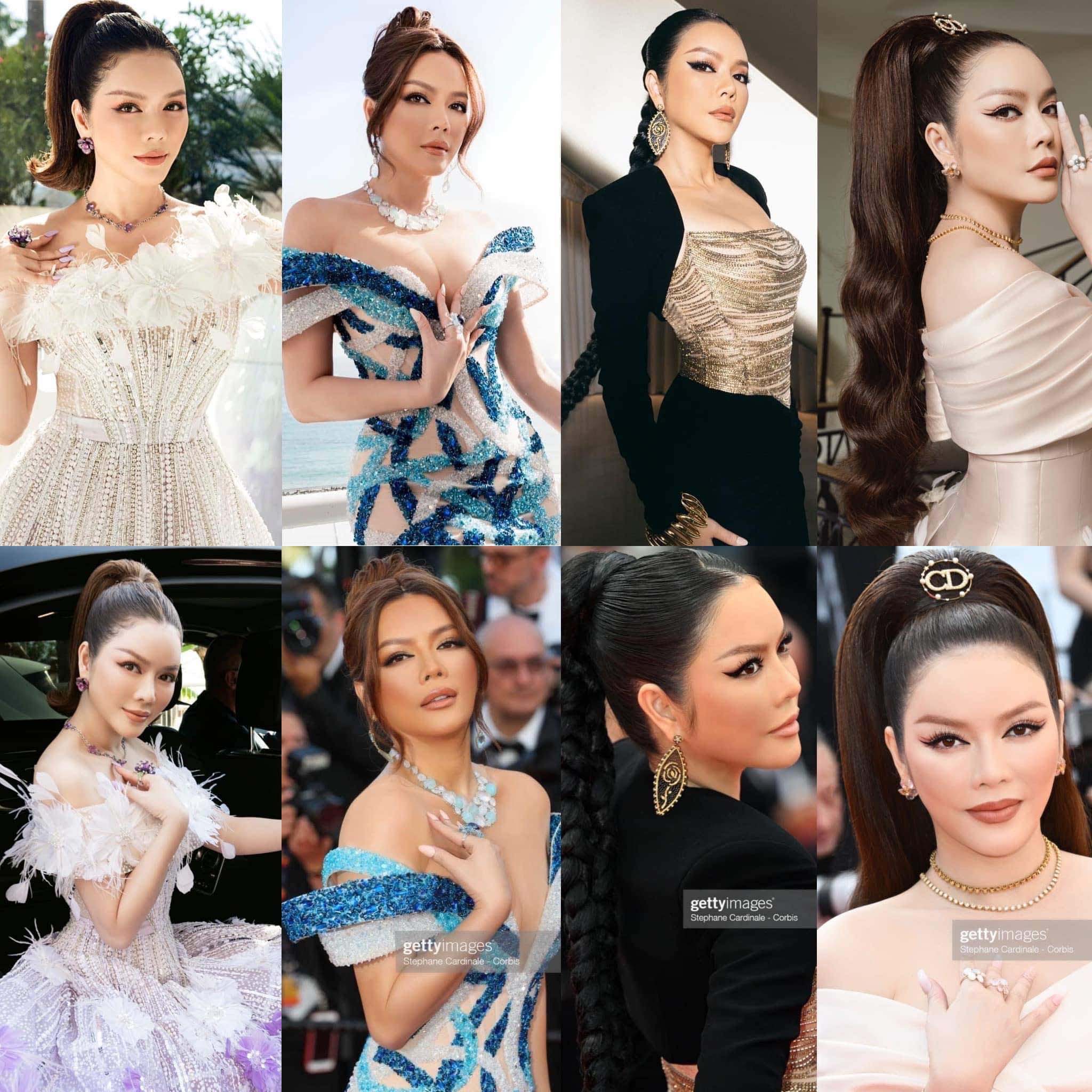 Bộ đôi Quân Nguyễn- Pu Lê đứng sau layout makeup hợp với loạt trang sức 50 tỷ của 'mợ chảnh' tại liên hoan phim Cannes - ảnh 1