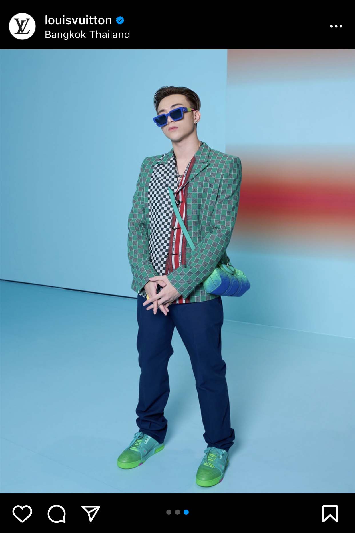 SOOBIN được Louis Vuitton ưu ái đăng tải hình ảnh thảm đỏ trên tài khoản Instagram chính thức SOOBIN được Louis Vuitton ưu ái đăng tải hình ảnh thảm đỏ trên tài khoản Instagram chính thức