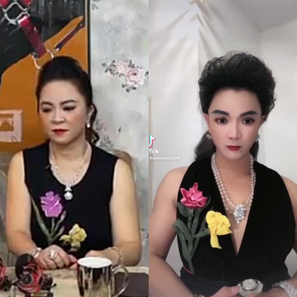Chàng trai cosplay CEO Phương Hằng giống như đúc, hột xoàn kim cương còn to gấp đôi chính chủ Chàng trai cosplay CEO Phương Hằng giống như đúc, hột xoàn kim cương còn to gấp đôi chính chủ