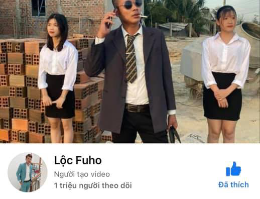 Fanpage của Lộc Fuho đạt 1 triệu người theo dõi chỉ sau 12 ngày ra mắt.