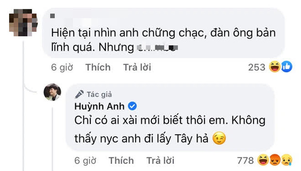 Huỳnh Anh xin lỗi và vì câu nói vô duyên dành cho Hoàng Oanh, từng bị fan nữ MC làm phiền khi yêu người mới