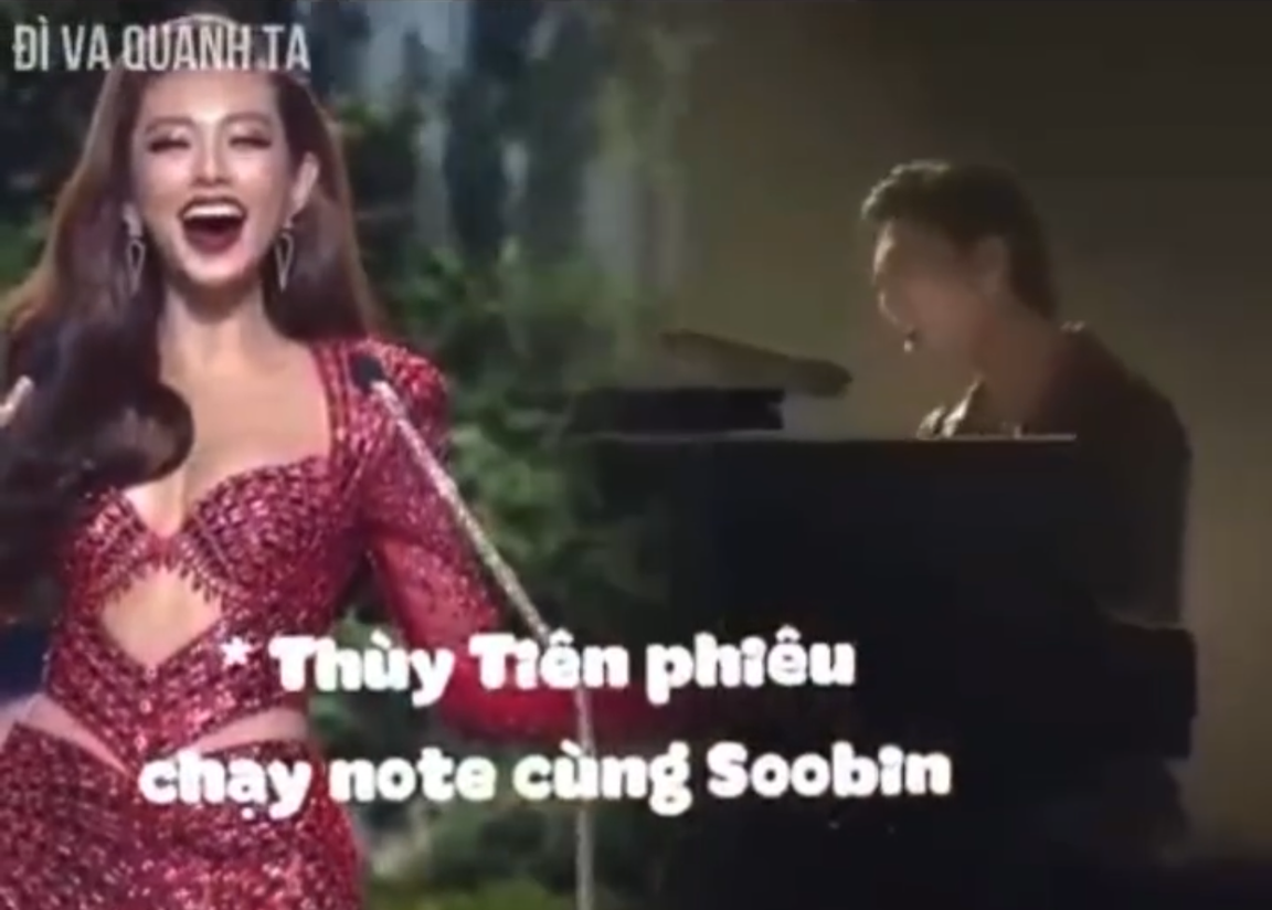 Màn hô tên của Thùy Tiên được ví như phần hát nốt cao cực đỉnh của Soobin trong bản hit 'The Playah'