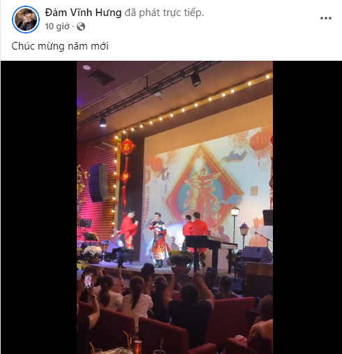 Hơn 10 đêm qua, Đàm Vĩnh Hưng chia sẻ đêm nhạc ngập tràn fan hâm mộ.