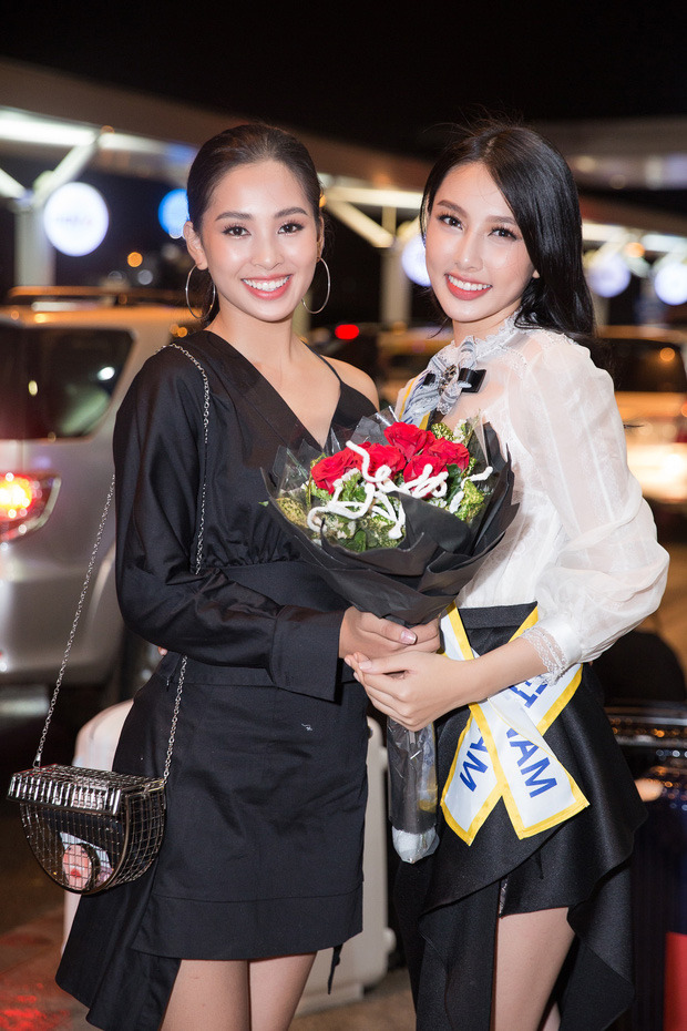 Thùy Tiên và Tiểu Vy bén duyên trong cuộc thi 'Hoa hậu Việt Nam 2018'