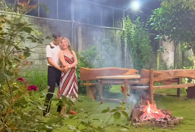 Mỹ Tâm đăng tải clip 'ôm ấp' trai lạ trong vườn nhà.
