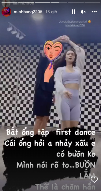 Minh Hằng và bạn trai tập nhảy first dance trong đám cưới cổ tích, bé Heo được cưng hết mực thế này