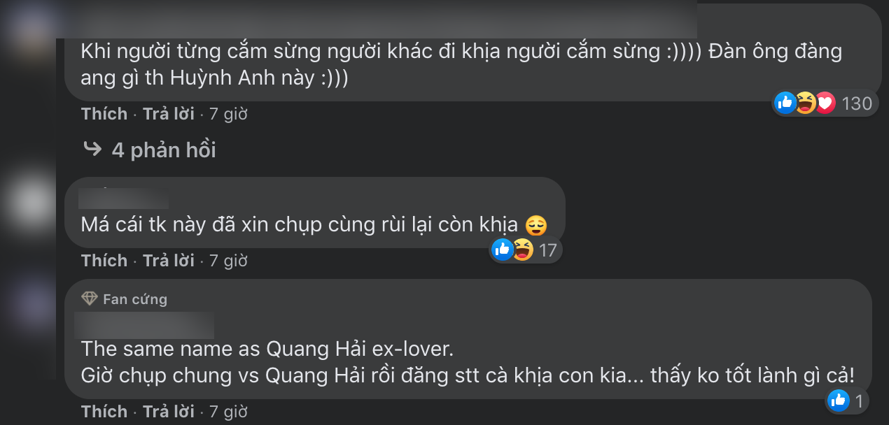 Diễn viên Huỳnh Anh đăng ảnh khoác tay Quang Hải cùng bình luận về người yêu cũ khiến dân tình bật ngửa