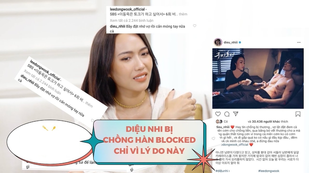 Liên tục nhận 'chồng' trên Instagram, Diệu Nhi chính thức bị Lee Dong Wook chặn tài khoản? - ảnh 1