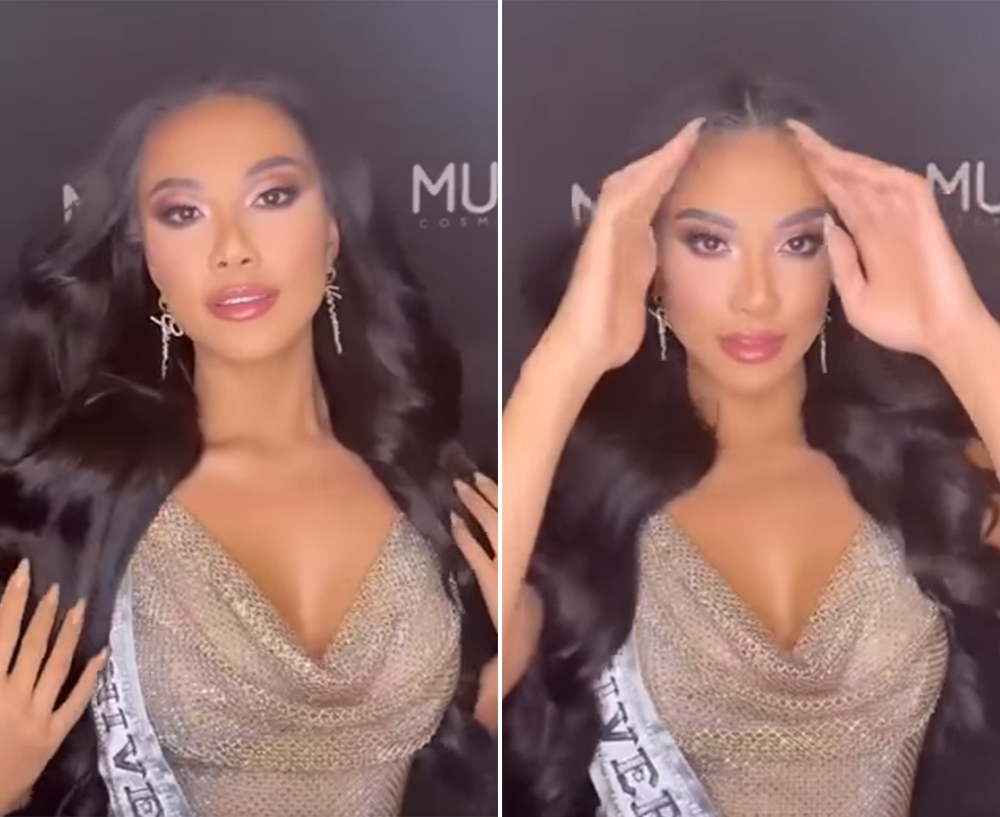 Tranh cãi hình ảnh Kim Duyên quá khác lạ vì 'đánh layout' đậm chất La-tinh tại Miss Universe 2021 - ảnh 3