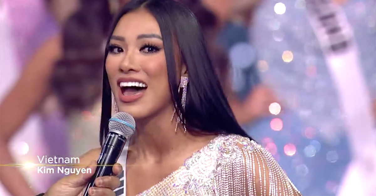 BTC Miss Universe 2021 để sai tên Kim Duyên tại chung kết