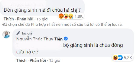 Bị bắt bẻ Giáng sinh nhưng đi chùa, Nguyễn Thúc Thùy Tiên đáp trả đúng chuẩn Hoa hậu hòa bình Câu trả lời nhẹ nhàng của Thùy Tiên trước tài khoản kém duyên.