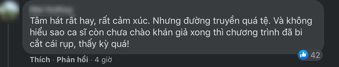 Mỹ Tâm lên tiếng xin lỗi vì sự cố kỹ thuật trong liveshow online gây ảnh hưởng người xem Nhiều khán giả than phiền vì đường truyền quá kém ảnh hưởng đến tâm trạng xem liveshow của Mỹ Tâm