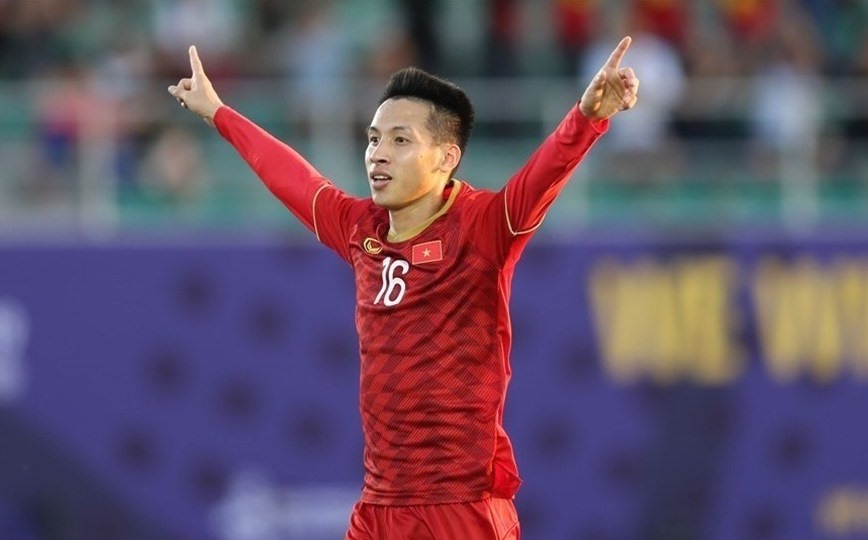 Cầu thủ Hoàng Đức vượt Tiến Linh, Quang Hải “ẵm” Quả Bóng Vàng 2021, CĐM đồng loạt: Quá xứng đáng! - ảnh 6