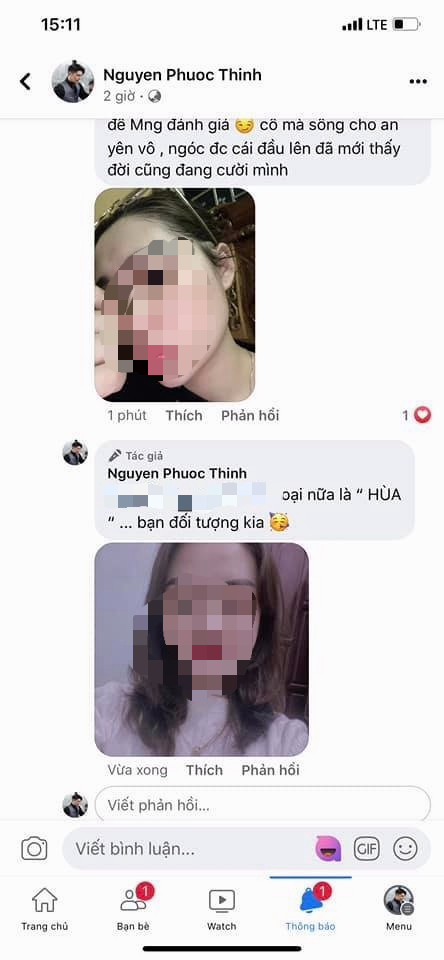 Noo Phước Thịnh công khai hình của 2 cô gái mỉa mai anh bê đê Noo Phước Thịnh công khai hình của 2 cô gái mỉa mai anh bê đê