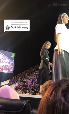 Netizen bắt trọn khoảnh khắc Nam Em trình diễn, thế nào mà bị chê thiếu chuyên nghiệp và nghiêm túc tại Miss World Vietnam?