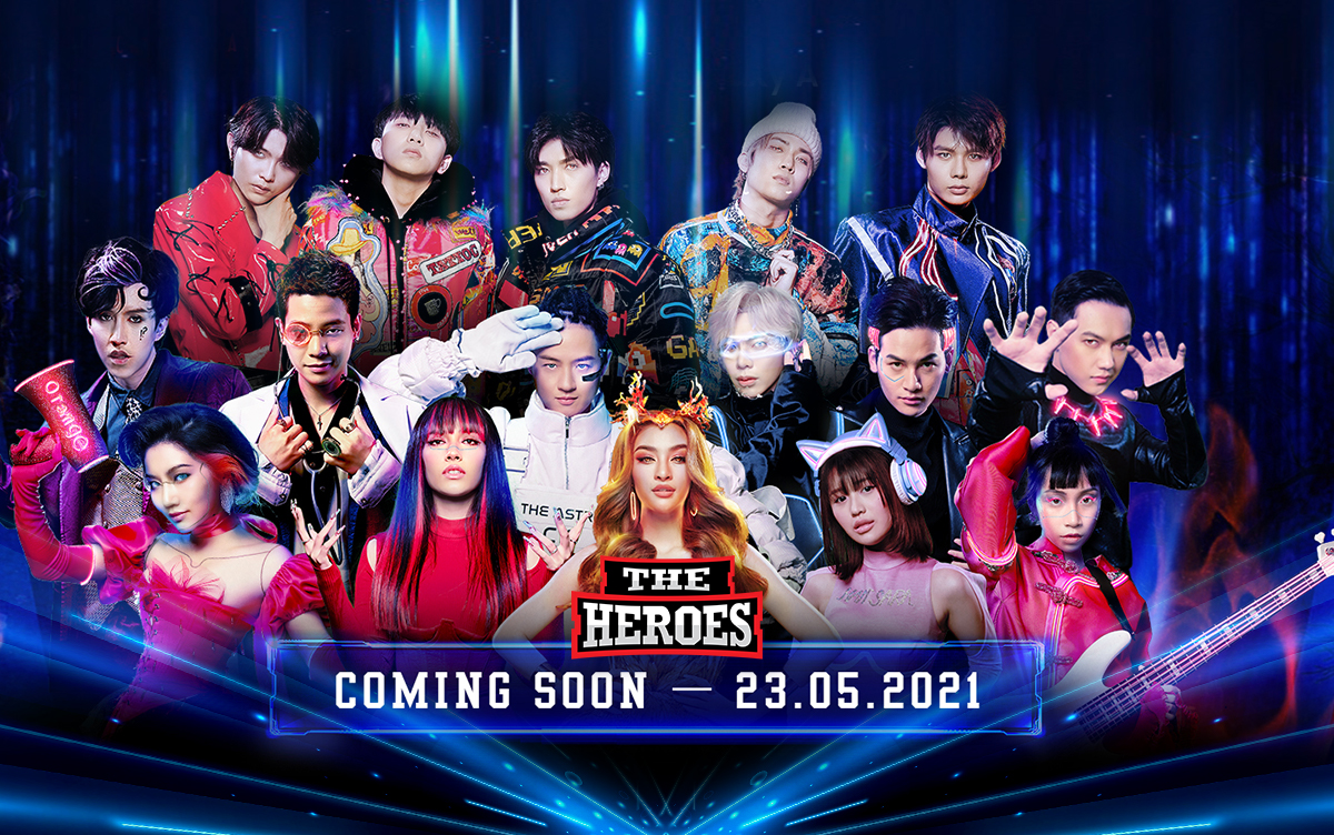 The Heroes 2021 tung hình hiệu đẳng cấp, khẳng định show âm nhạc hot nhất mùa Hè là đây? - ảnh 1