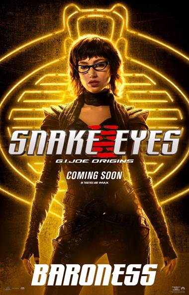 Bom tấn hành động Snakes Eyes: G.I.Joe Origins hé lộ tạo hình nhân vật của trai đẹp Henry Golding và dàn ninja cực ngầu