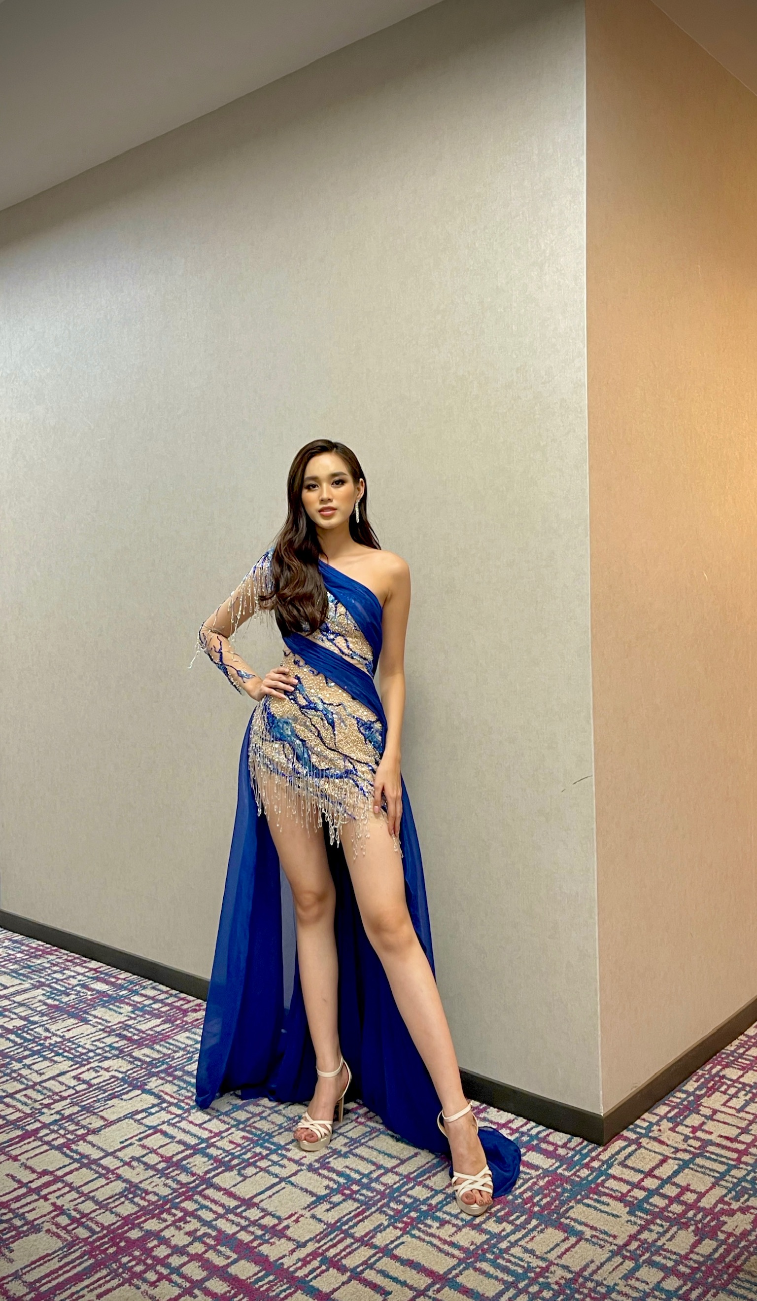Đỗ Hà vượt 123 thí sinh, giành vị trí trong Top 13 phần thi Top Model của Miss World 2021 - ảnh 1