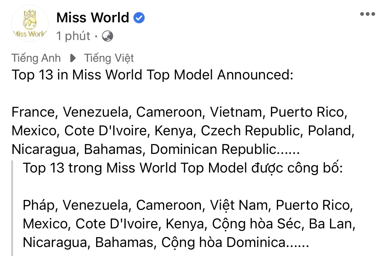 Đỗ Hà vượt 123 thí sinh, giành vị trí trong Top 13 phần thi Top Model của Miss World 2021 - ảnh 3