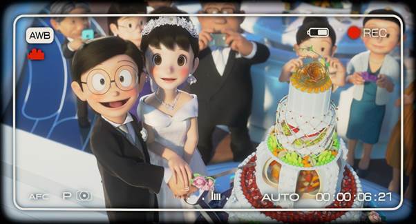 “Bóc giá” lễ cưới thế kỷ giữa Nobita và Shizuka: Không gian hiện đại bốn mùa, tiệc cưới hoành tráng đẹp như cổ tích - ảnh 5