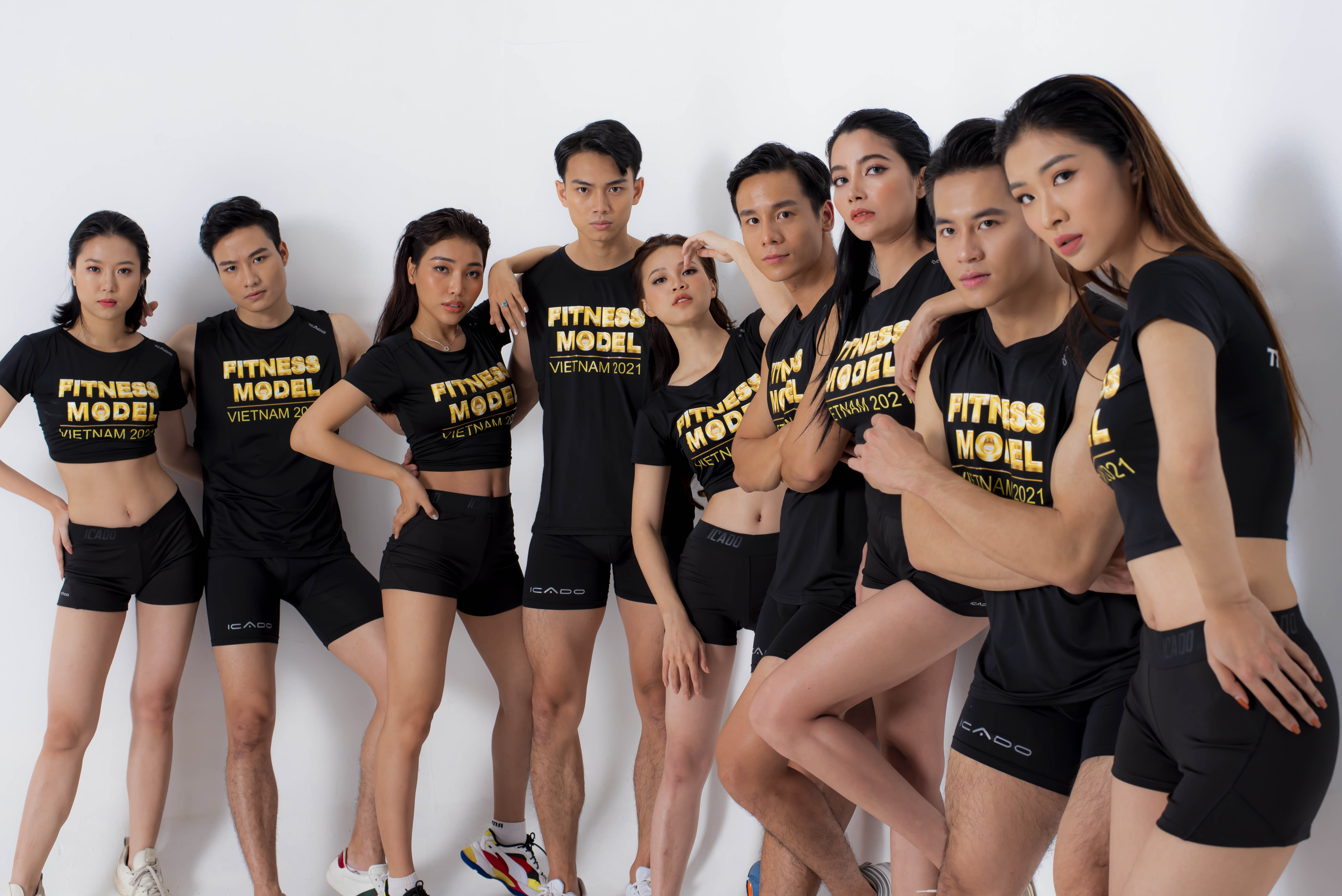 Dàn Nam vương Hoa hậu Vietnam Fitness Model hội tụ cổ động mùa 4