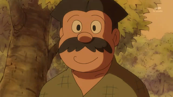 Con lật đật daruma giống hệt ông nội, là đại diện cho hình bóng của ông trong Doraemon.