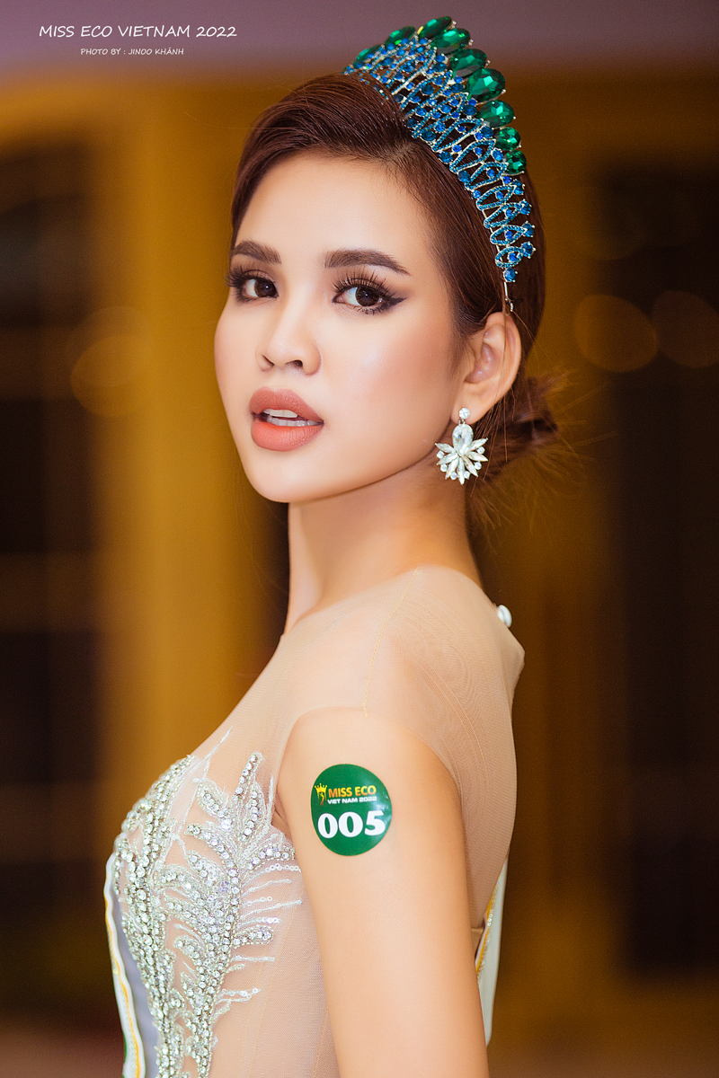 Nối gót H’Hen Niê, cô gái dân tộc H Cúc ÊBan đăng quang Miss Eco Vietnam 2022 - ảnh 3