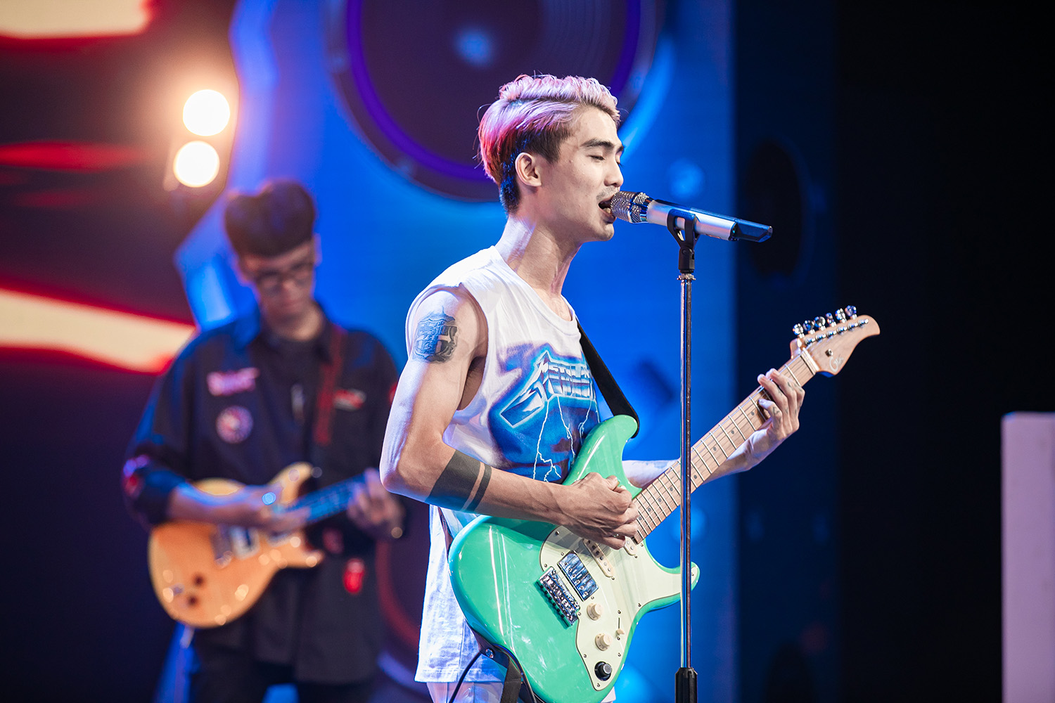 Phương Thanh rơi nước mắt khi tự tay loại đi các học trò Rock Việt Phương Thanh rơi nước mắt khi tự tay loại đi các học trò Rock Việt