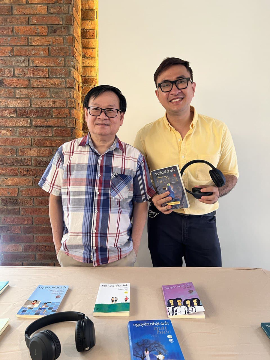 Tác phẩm của Nguyễn Nhật Ánh chính thức có sách nói, Phạm Đình Thái Ngân tung audiobook “Mắt biếc” Tác phẩm của Nguyễn Nhật Ánh chính thức có sách nói, Phạm Đình Thái Ngân tung audiobook “Mắt biếc”