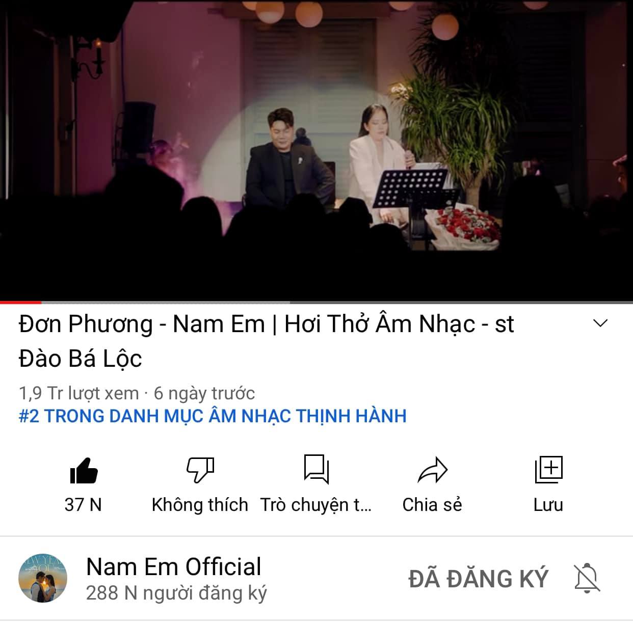 Nam Em gây sốt với bản cover 'Đơn Phương' - ảnh 2