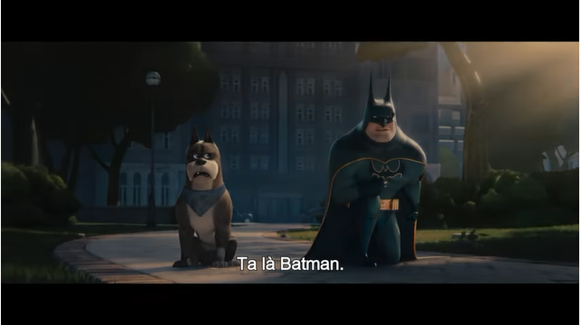 Liên Minh Siêu Thú DC hé lộ trailer mới siêu hài hước: Batman rời Gotham, cùng cún cưng cứu thế giới?