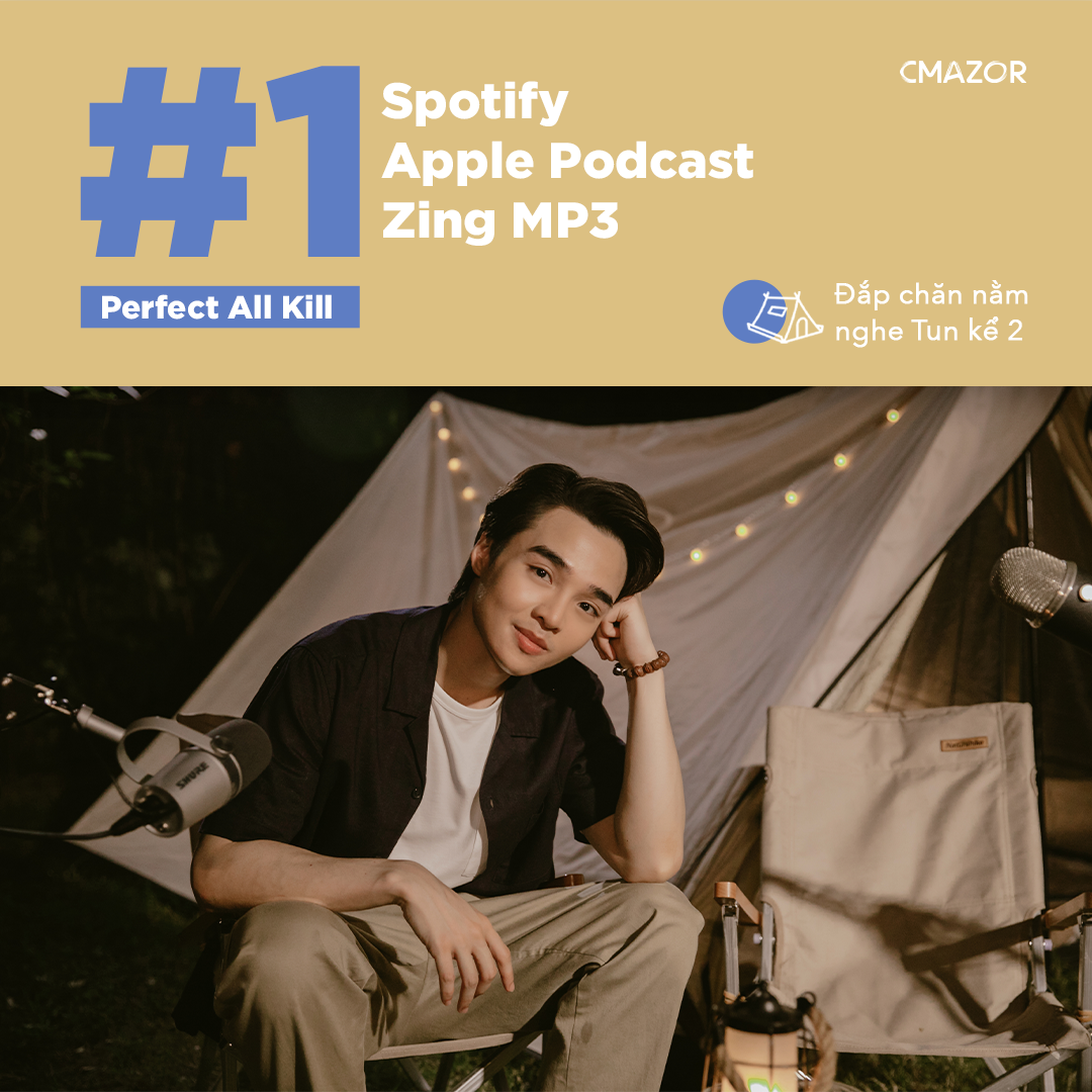 Đắp Chăn Nằm Nghe Tun Kể (Tun Phạm) dẫn đầu 3 nền tảng streaming lớn tại Việt Nam Đắp Chăn Nằm Nghe Tun Kể (Tun Phạm) dẫn đầu 3 nền tảng streaming lớn tại Việt Nam - ảnh 1