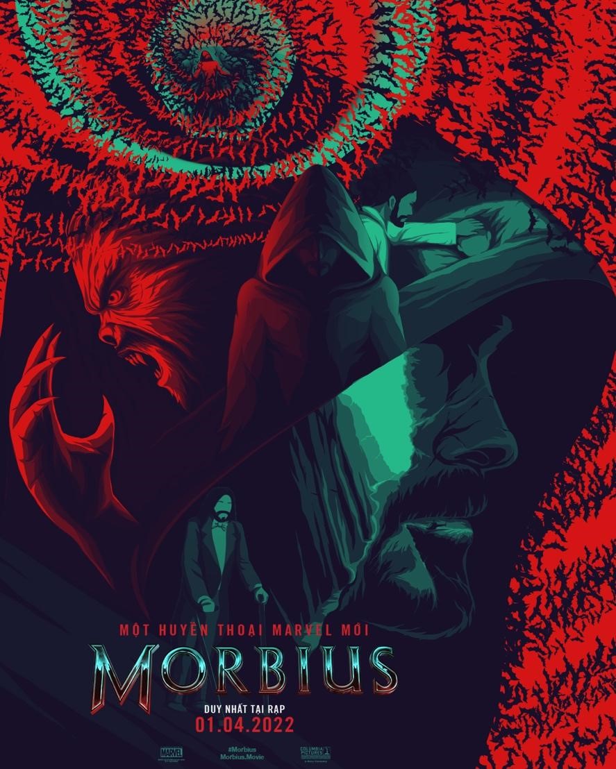 Poster phim Morbius.