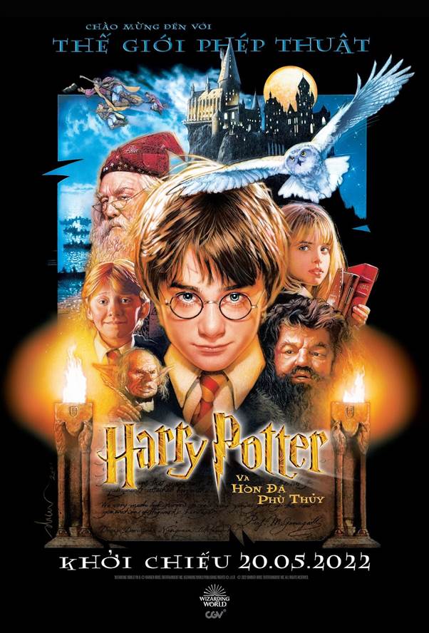 Kỷ niệm 21 năm thương hiệu  Harry Potter, ba phần phim đầu tiên sẽ trở lại các phòng vé Việt - ảnh 1