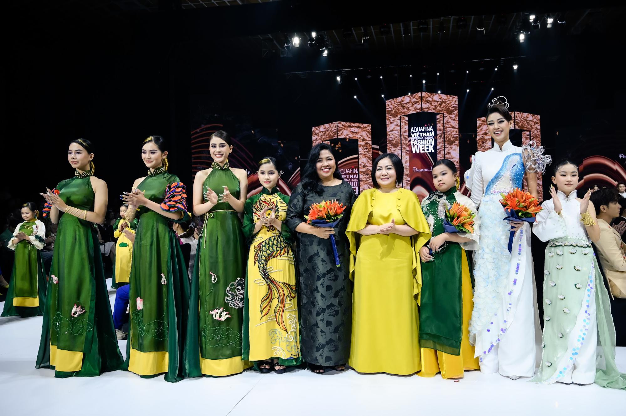 Mẫu nhí đến từ Nghệ An toả sáng tại Tuần lễ Thời trang Quốc tế Việt Nam 2022