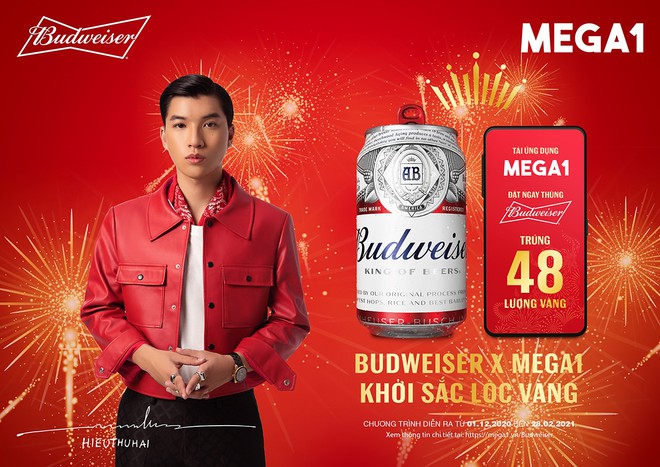 Budweiser và Mega1 trao 6 lượng vàng đầu tiên cho khách hàng trúng giải ‘Vua lộc vàng’