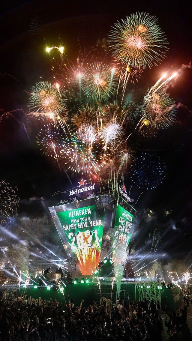 Mãn nhãn với đại tiệc Countdown đón chào năm mới 2021 của Heineken
