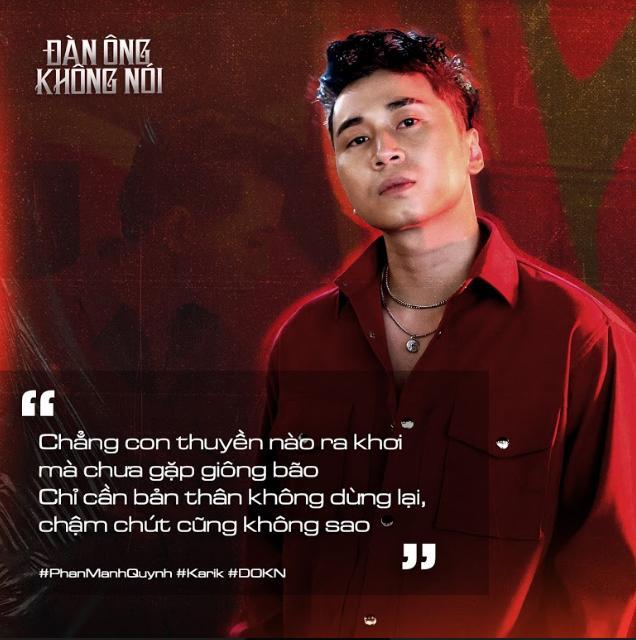 Phan Mạnh Quỳnh và Karik mang  đến cả 'rổ quote' cực xịn xò dành riêng cho phe con trai trong 'Đàn ông không nói' - ảnh 4