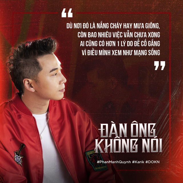 Phan Mạnh Quỳnh và Karik mang  đến cả 'rổ quote' cực xịn xò dành riêng cho phe con trai trong 'Đàn ông không nói' - ảnh 5