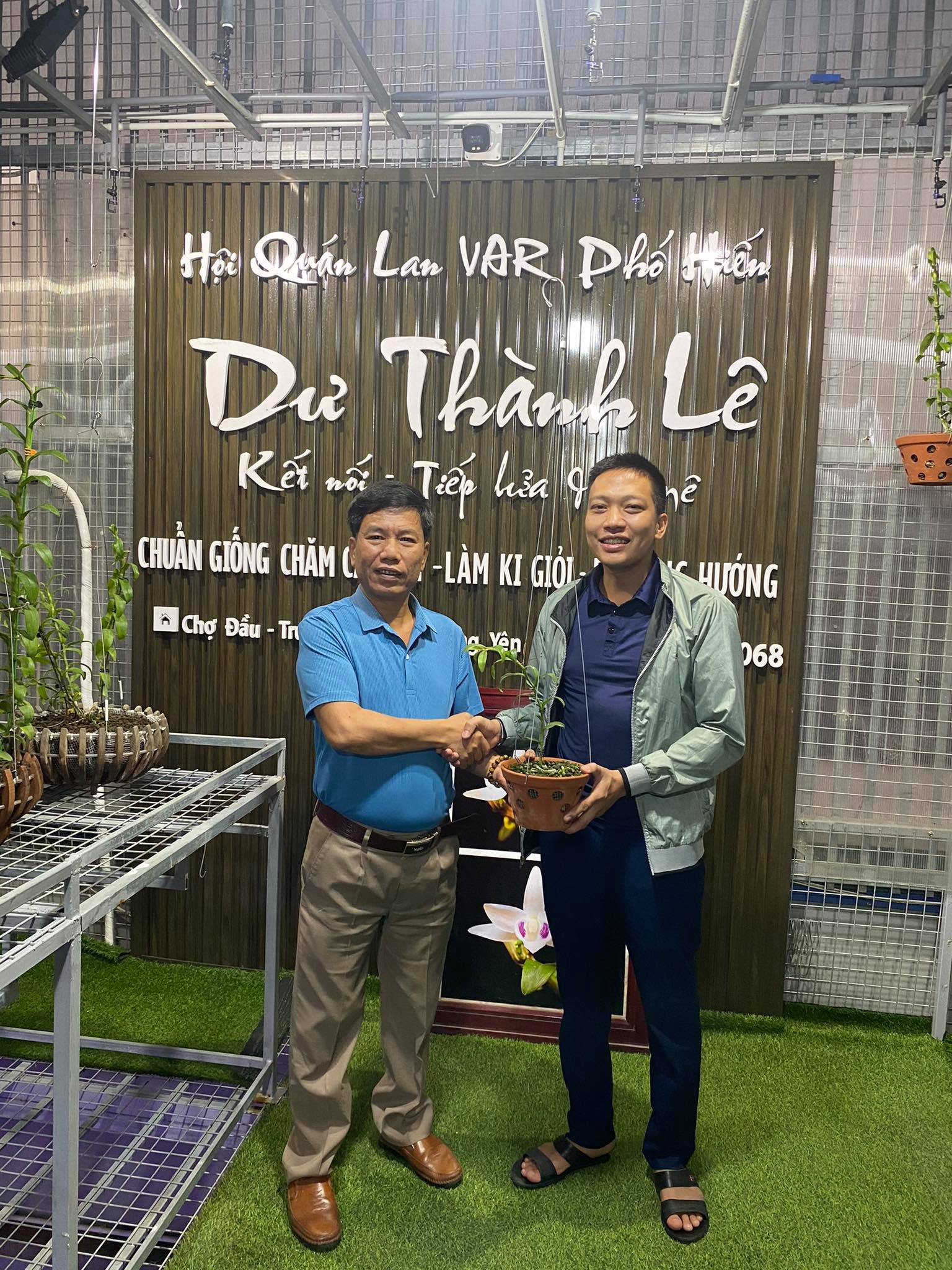 Ông chủ vườn lan đột biến Lê Thành Dư chia sẻ chuyện khởi nghiệp