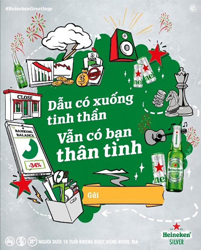 Dân mạng hào hứng “bắt trend” chúc mừng năm mới của Heineken - ảnh 5