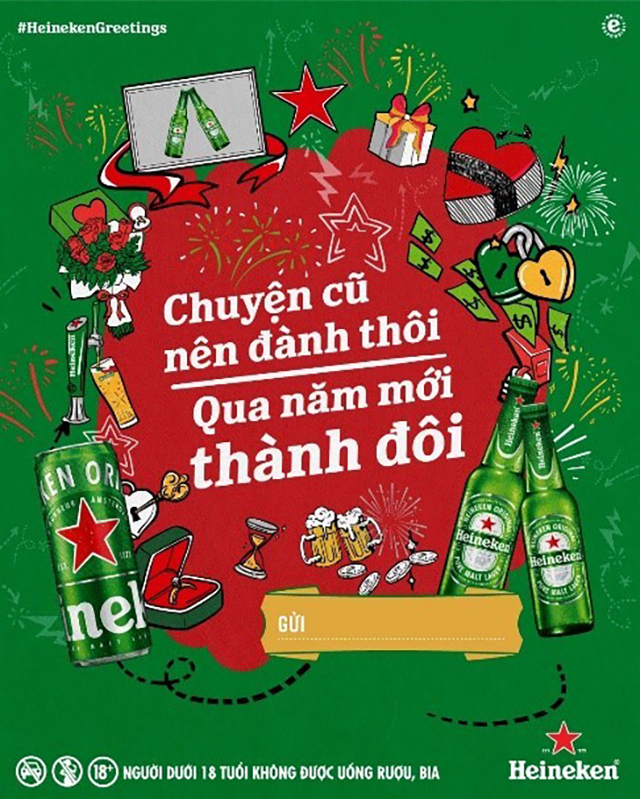 Dân mạng hào hứng “bắt trend” chúc mừng năm mới của Heineken - ảnh 4