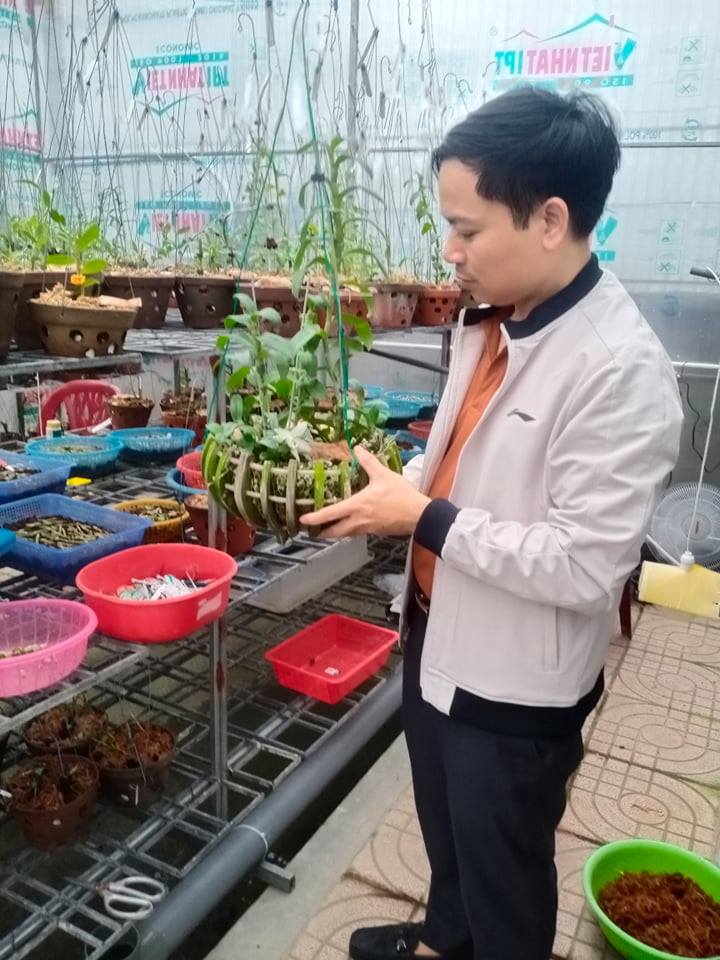 Ông chủ vườn lan nổi tiếng Mạnh Hùng chia sẻ kinh nghiệm trồng lan - ảnh 2
